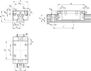 Dimensions R162221420 SNS serie bouwgrootte 25